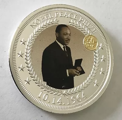 Bradford Exchange Martin Luther King Jr. Nobel Peace Prize Coin Medal • $9.95
