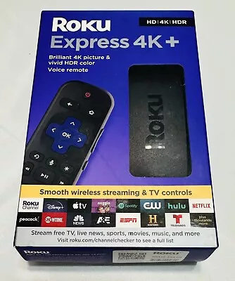 Roku Express 4K+ 3941 HDR Media Streamer • $28.99