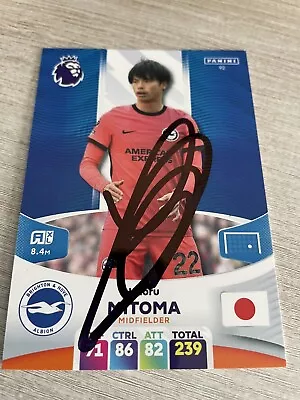 Match Attax 2023 24 Kaoru Mitoma Brighton Signed • £2.99