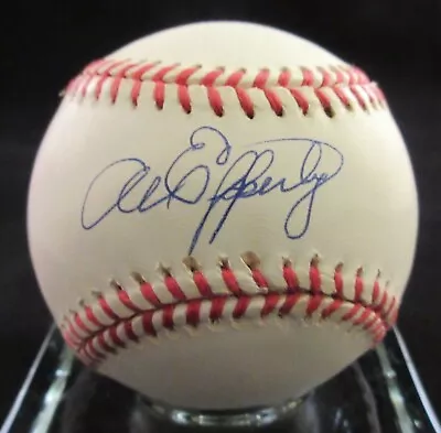 Al Epperly Signed NL Baseball - Beckett BAS • $69