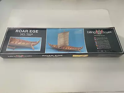 1/25 Billing Boats Roar Ege Viking Ship #703 Viking Longboat ****Box Damage**** • $139.98