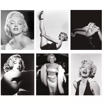 6 Pack Marilyn Monroe Poster Decor 11x17 Inch Pictures • $18.49