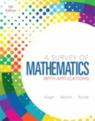 A Survey Of Mathematics With Applications • $9.02