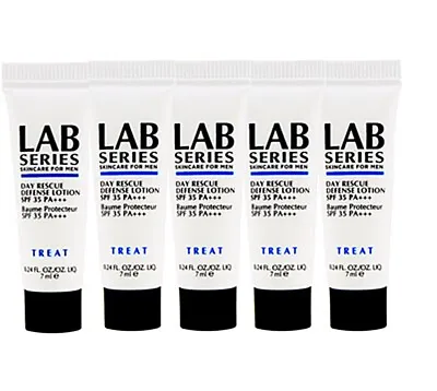 £27 • Buy Lab Series For Men Day Rescue Defense Lotion SPF 35 7ml X 5 Tubes