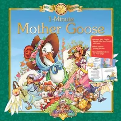 Mother Goose 1-Minute Nursery Rhymes - Keepsake Collection - Hardcover - GOOD • $6.10