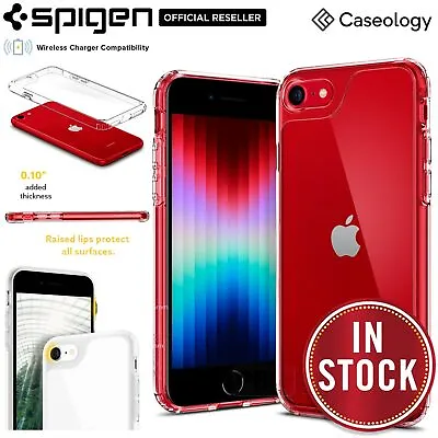 $19.99 • Buy For IPhone SE 3rd Gen 2022 2020 8 7 Case SPIGEN Caseology Waterfall Slim Cover