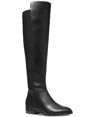 New Michael Kors Women's Bromley Side-Zip Over The Knee Boots Black 5.5 M • $150