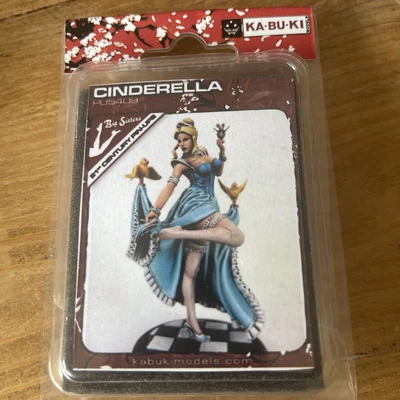 £20 • Buy Kabuki Models Cinderella PU5409 Sexy 54mm Resin Kit 