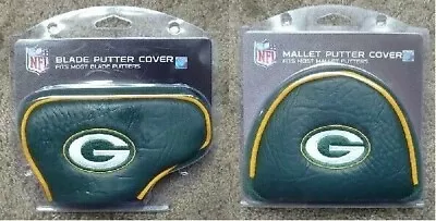 Green Bay Packers NFL Blade Or Mallet Putter Golf Club Head Cover Embroidered • $27