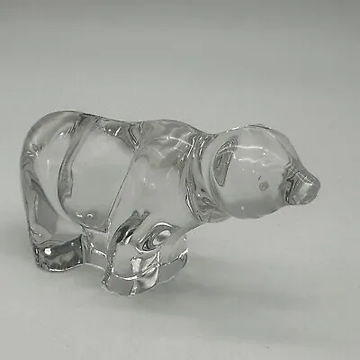 Villeroy And Boch Polar Bear Crystal Figurine Paperweight • $14.94