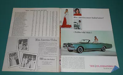 Vtg 1965 Miss America Pageant Program Miss Southern Erie NY Preliminary Magazine • $24.95