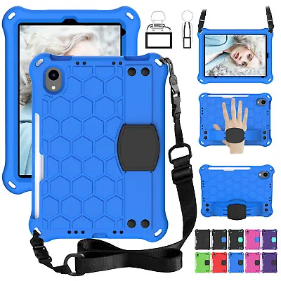Shockproof Case For IPad 10 9 8 7 5 6th Air 5 4 Pro 11 Slim Rubber Strap Cover • $18.19