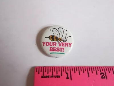 AMERICAN GIRL GRIN PIN Honey Bee Your Very Best! Collectible 1990s #167 Button • $10.95