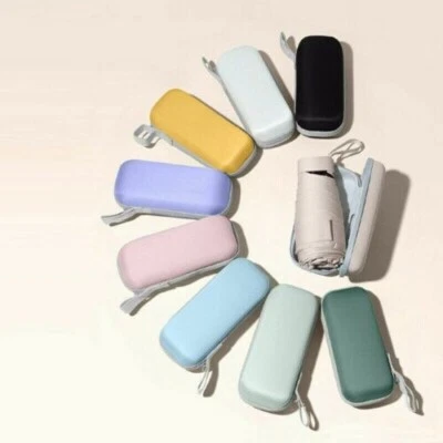 $9.98 • Buy Mini Pocket Umbrella Anti-UV Sun/Rain Windproof 6 Folding Ultra Light Umbrella