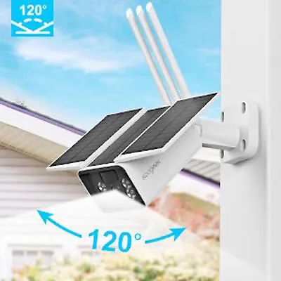 $49.99 • Buy HD 1080P Video Wireless WiFi Home Security Camera Outdoor Solar Battery Powered