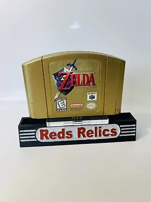 Zelda Ocarina Of Time Gold Collectors Edition Nintendo 64 N64 *100% AUTHENTIC* • $124.95