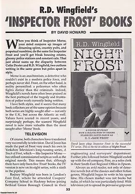 R. D. Wingfield's Inspector Frost Books. This Is An Original Article Separated F • £11.49