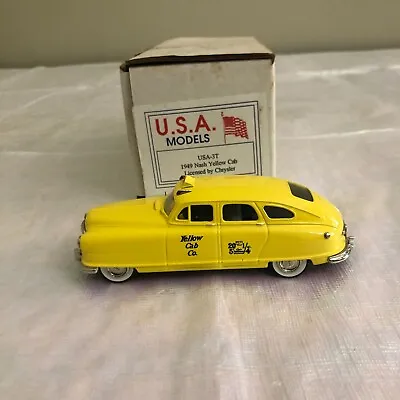 Usa Models 1949 Nash Yellow Cab-licensed By Chrysler--usa 3t--1:43 Scale • $139