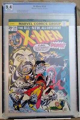 $250 • Buy X-Men #94 (Facsimile Newsprint, Comic Skin Slab, New X-Men Begin) ✨KEY✨