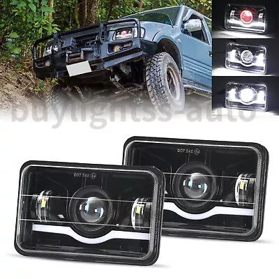 2pc 4x6'' LED Headlights Hi/Lo DRL For Chevrolet Monte Carlo 1980-1988 El Camino • $29.99