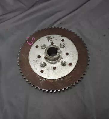 60 Tooth #35 Rear Sprocket With Bolt-on Hub For 15/16  Dia.  Drive Shaft • $35