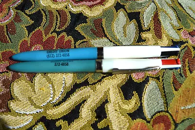 Two  1960s Everglide Multi  3 Color Ballpoint Pens • $39