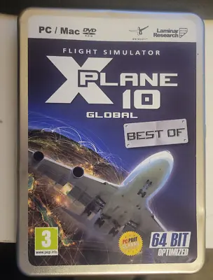 Xplane 10 Global PC DVD Computer Video Game- Free UK P & P • £10.99