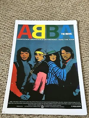 Abba The Movie Poster Lasse Hallstrom 11 X 17 (335) • $18.26