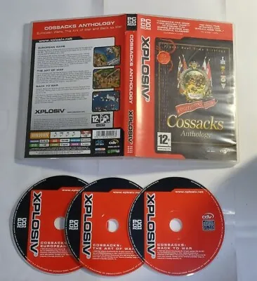 Cossacks Anthology Pc Cd Game Collectors Edition Complete Virtually Scratch Free • £6