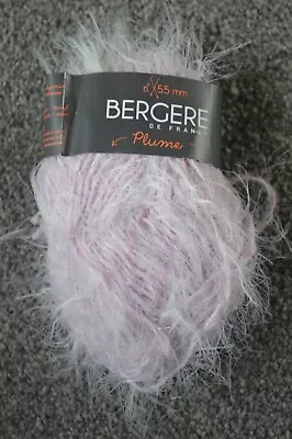 £0.99 • Buy BERGERE DE FRANCE -Plume - HALO - 25g - Wool / Yarn - Purple - 24791 L9406