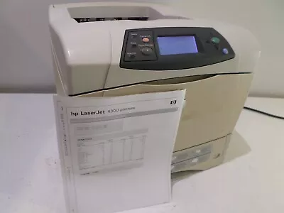 HP LaserJet 4300DTN Workgroup JetDirect Network Parallel Laser Printer Q2434A • $65
