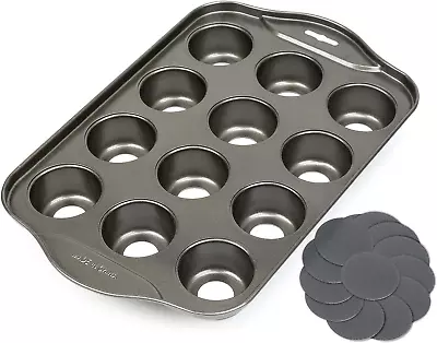 12 Cups Mini Cheesecake Pan Springform Panbundt Cake Pan，Baking Dishes • $28.97