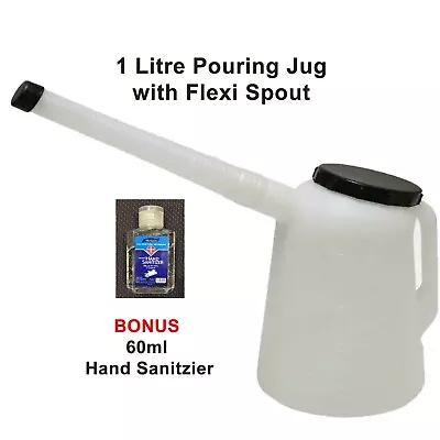 Plastic 1 Litre Measuring Jug With Flexi SPOUT Aussie Based FREE Freight • $19.98