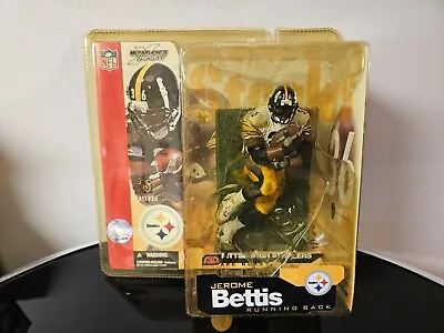 Jerome Bettis Series 5 McFarlane Action Figure 2002 White Jersey Variant • $54.99