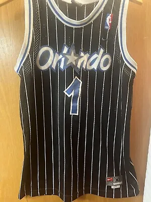 Reebok Orlando Magic Tracy McGrady Authentic HWC Throwback Jersey 48 XL Juniors • $45