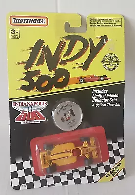 Indy 500 #4 Rick Mears Pennzoil Race Car & Collector Coin 1/64 Matchbox • $6.99