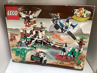 £139.99 • Buy Lego  Adventurers 5987 Dino Research Compound 100% Complete Boxed
