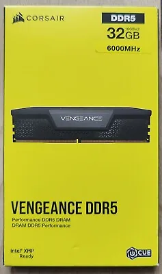 Corsair Vengeance 32GB Kit (2x16GB) 6000MHz CL36 XMP DDR5 Memory • £120