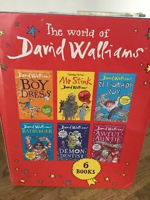 The World Of David Walliams: 6 Book Box Set (Book Collection) Books Brand New • £14.99