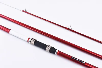 Surf Casting Fishing Rod 3-Piece Carbon Fiber Travel Rod Portable~14 Ft • $94.49