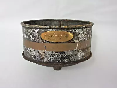 Antique Bradley's Security Oil Lamp Font Cup Holder Parts Restoration • $12.95