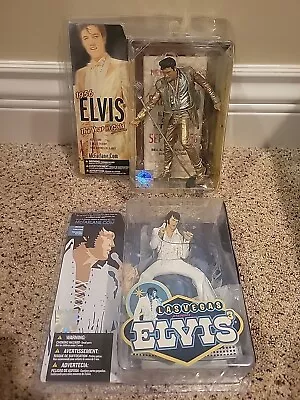 McFarlane Elvis Presley Las Vegas And The Year In Gold Figures • $69.50