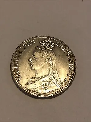 Queen Victoria 1887 Crown Coin • £12.99
