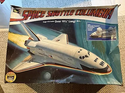 REVELL SPACE SHUTTLE COLUMBIA MODEL KIT 1:72  Complete W Open Box • $9.99