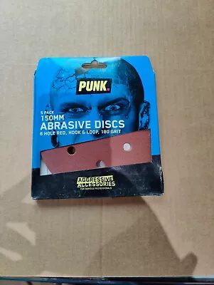 Punk Sanding Disc 150 Mm 5 Packs Of 5 • £8