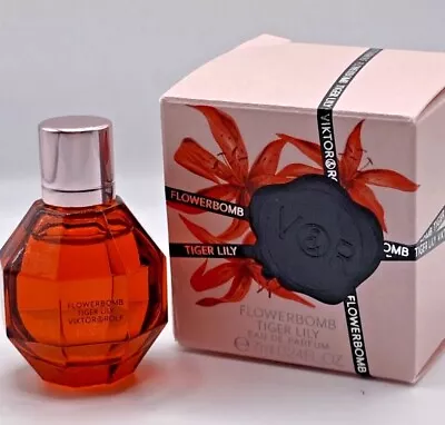 NEW VIKTOR & ROLF Flowerbomb TIGER LILY Eau De Parfum Mini Bottle 7ml .24oz • $34.99