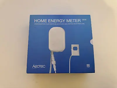 Aeotec Home Energy Meter Gen5 Z-Wave Smart Electricity Usage Monitor 3 Clamp • £70