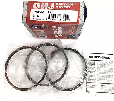 DNJ PR644 Engine Piston Ring Set For Select 01-17 Infiniti Nissan Suzuki Models • $34.97