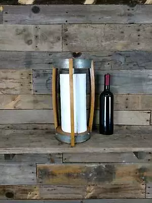 Counter Top Paper Towel Holder - Serviette - Reclaimed California Wine Barrels.  • $99