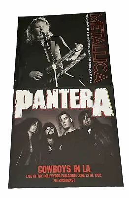 Metallica Lot Of 2 Live Vinyl Records Weenie Roast 2008 Woodstock 1994 New • $75